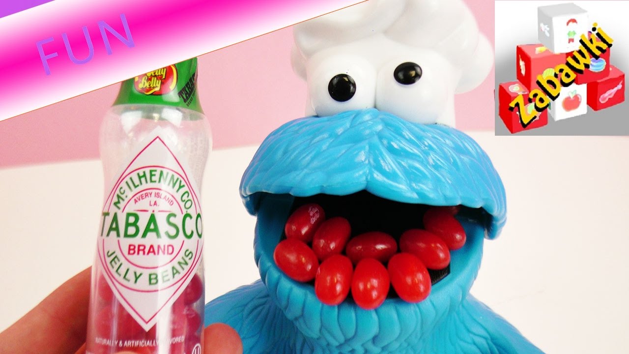 Strrrasznie ostre fasolki Jelly Beans o smaku tabasco testujemy