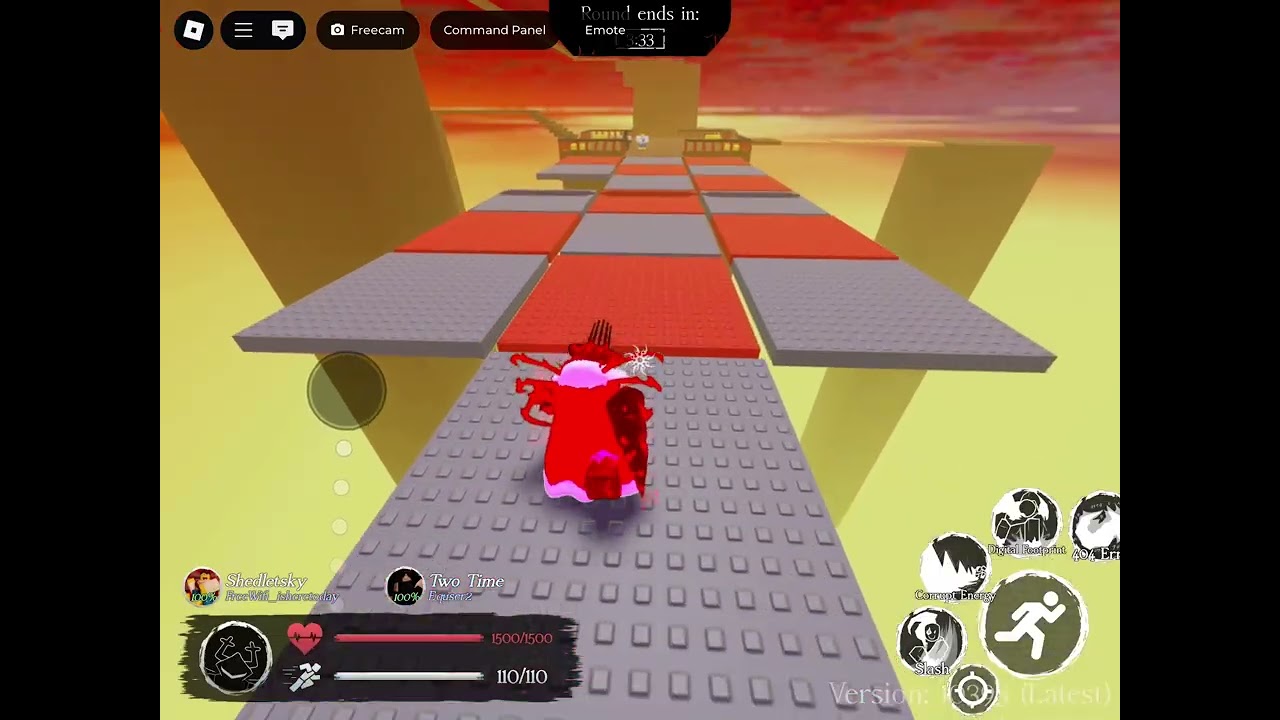 Playing Forsaken (btw theres a void abuser thats why i was using admin to make him lose)
