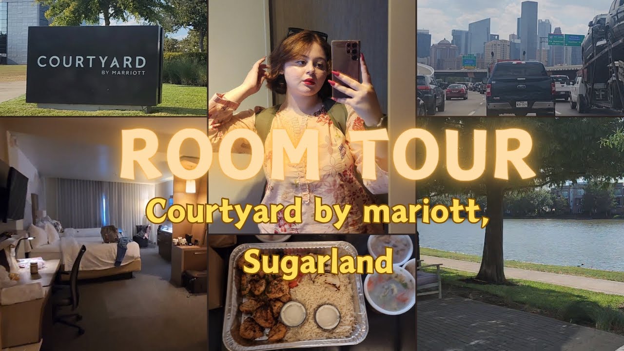 Courtyard by Marriott in Sugar Land Texas - Room Tour | United States 2024