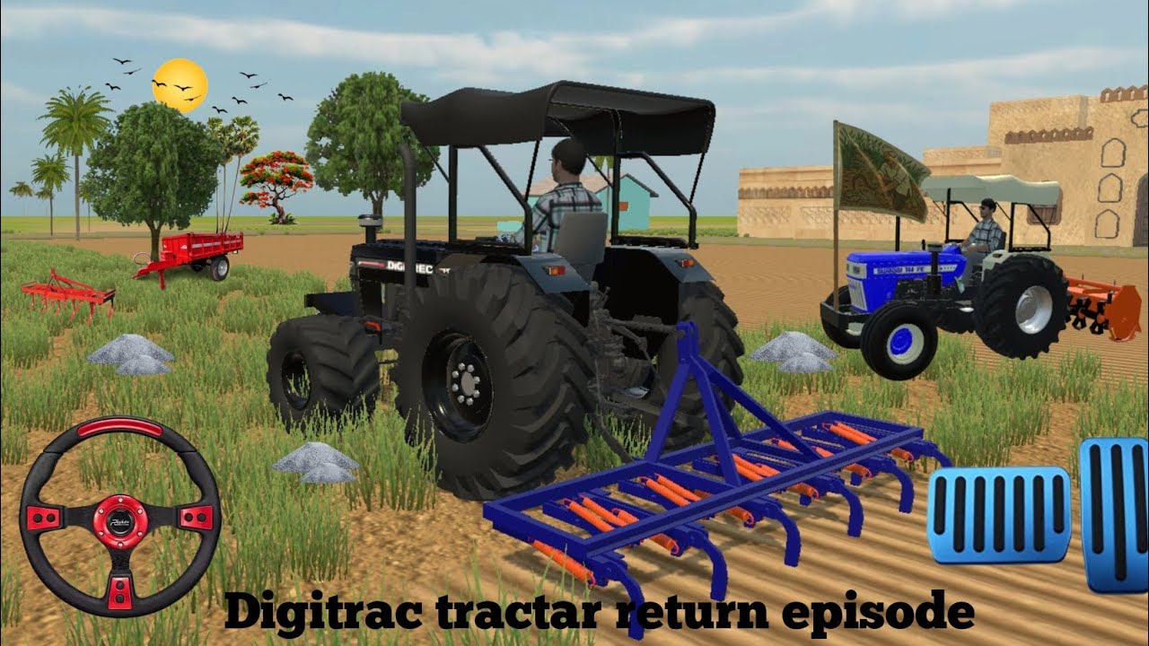 Digitrac ટ્રેક્ટર 🚜. Return episode? New episode tractar . તાકાત જોઈને તમે પણ ચોંકી જશો.viral video
