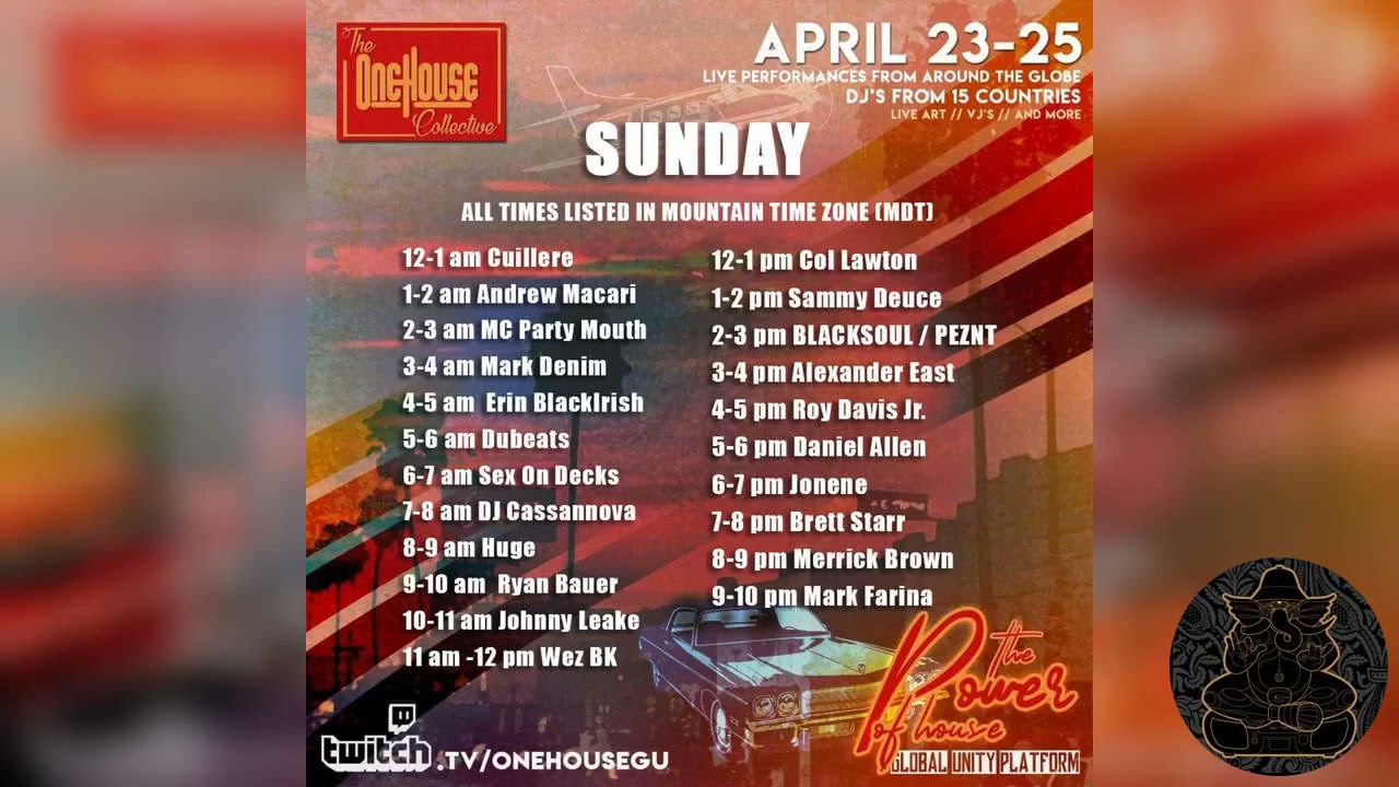 Mark Farina @ The Power of House- April 25, 2021