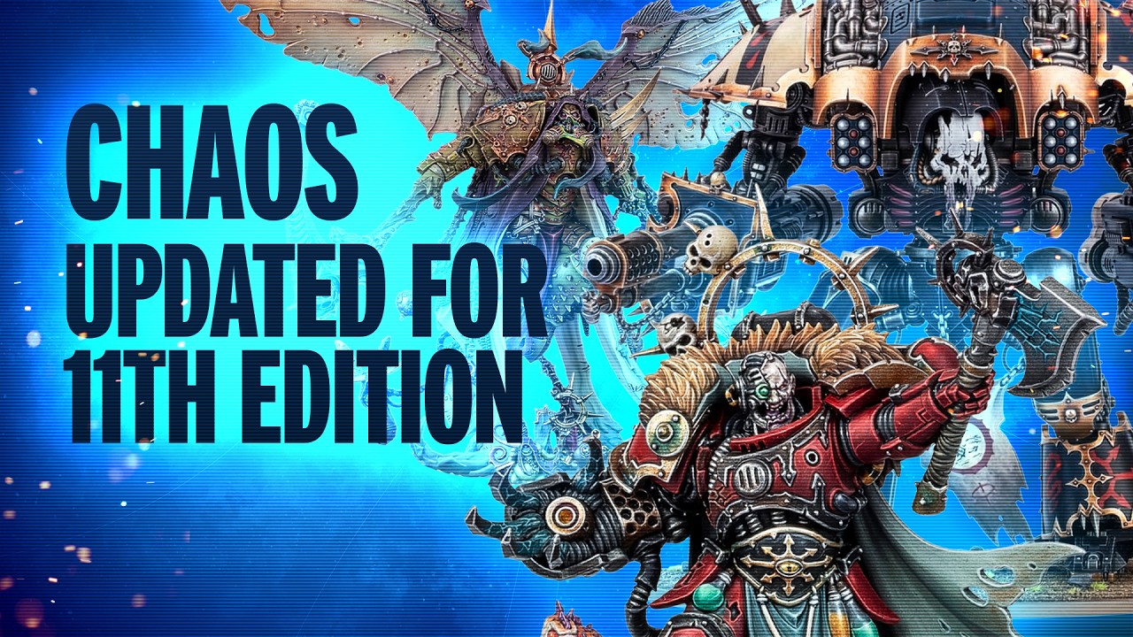 Major Update! NEW Chaos Faction Packs for 11th Edition Warhammer 40k