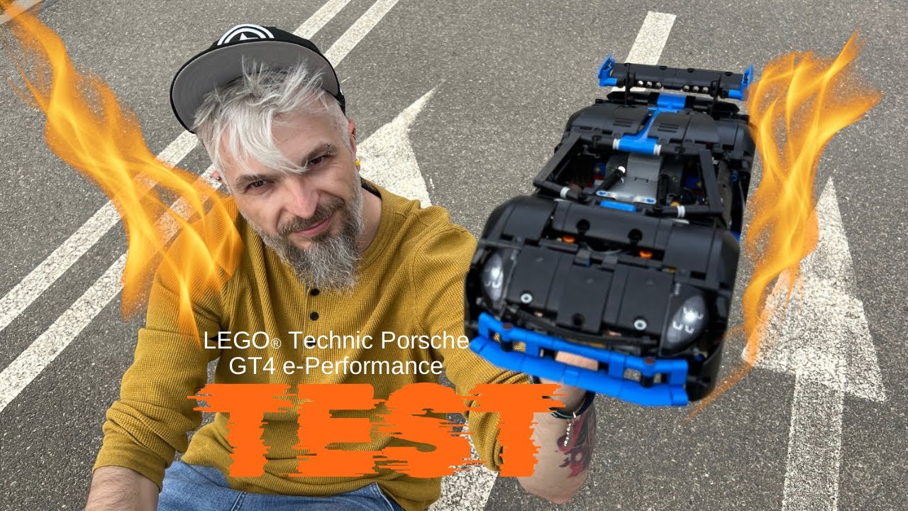 LEGO Technic Porsche GT4 e-Performance &ndash; TEST + WYŚCIG O KASĘ!