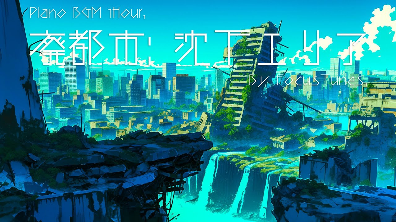 [PianoBGM] 廃都市: 沈下エリア | 作業 勉強 散歩  創作活動 chillout relax etc...