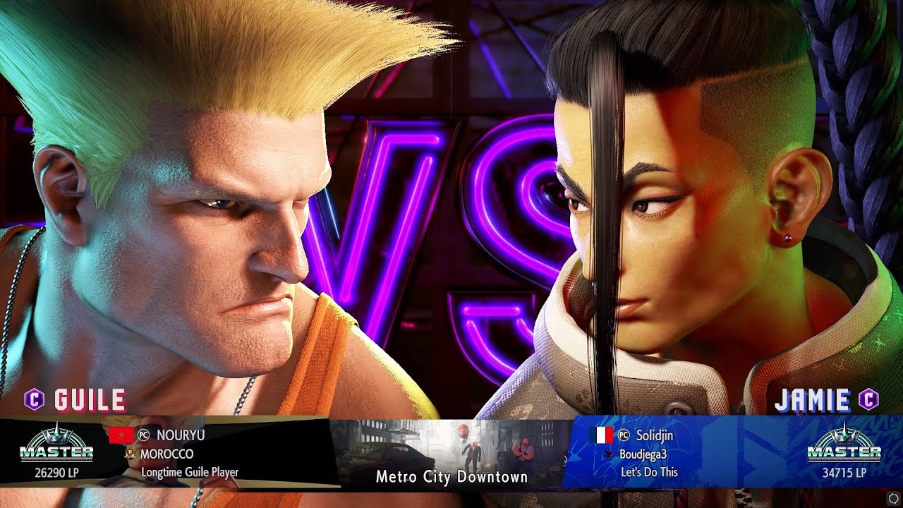 NOURYU (Guile) vs Solidjin (Jamie) Ranked Match SF6