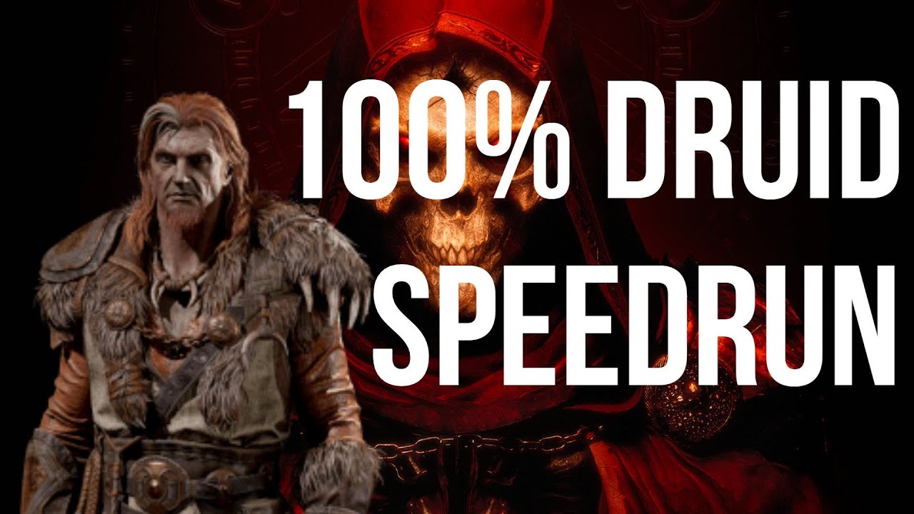 100% QUESTS DIABLO 2 DRUID SPEEDRUN