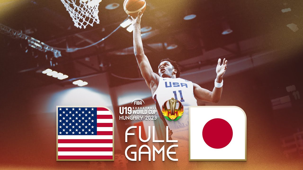 QUARTER-FINALS: USA v Japan | Full Basketball Game | FIBA U19 Basketball World Cup 2023