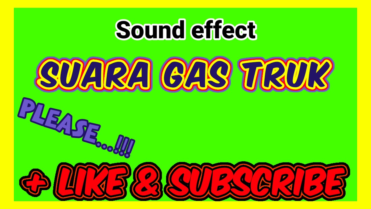 Suara Mesin Truk - Simulasi Suara Mobil Truk - Sound Engine - Truk RC