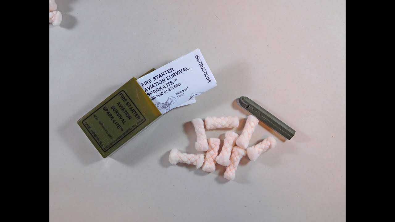 Spark-Lite Aviation Survival Firestarter