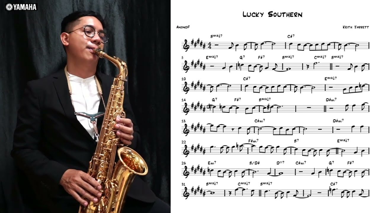Lucky Southern (easy solo) for saxophone