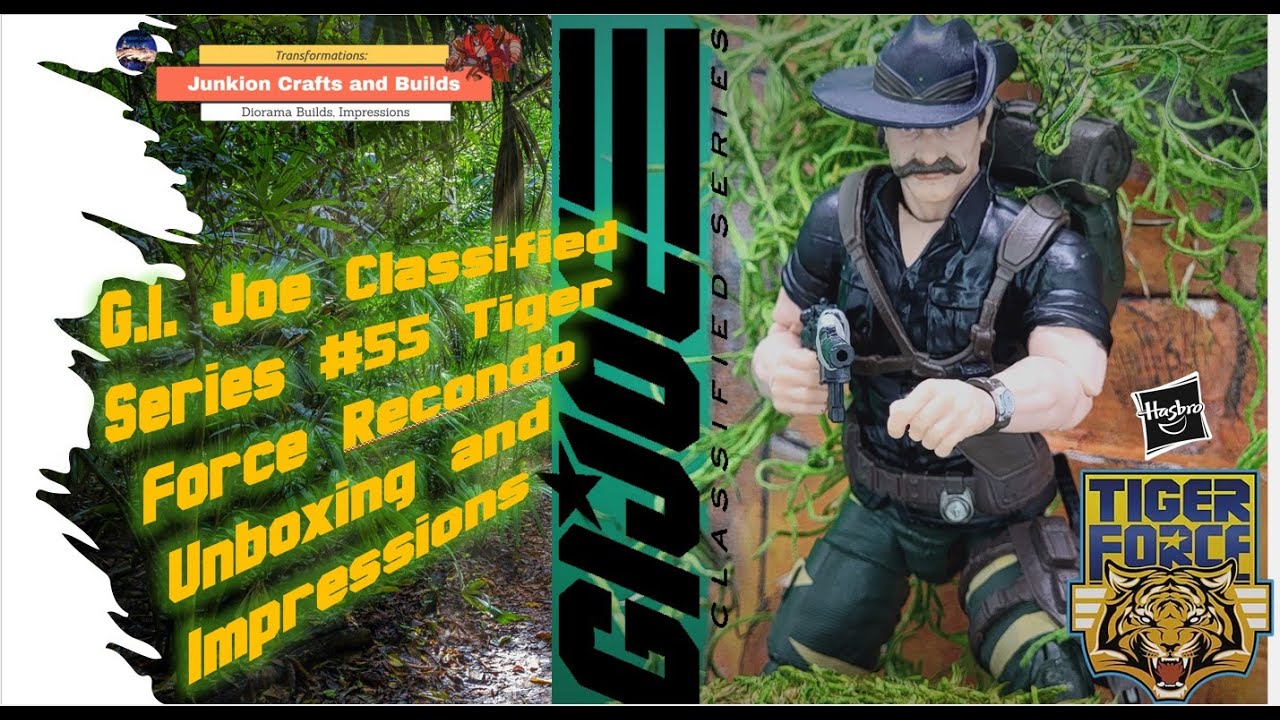 G.I. Joe Classified #55 Tiger Force Recondo Impressions