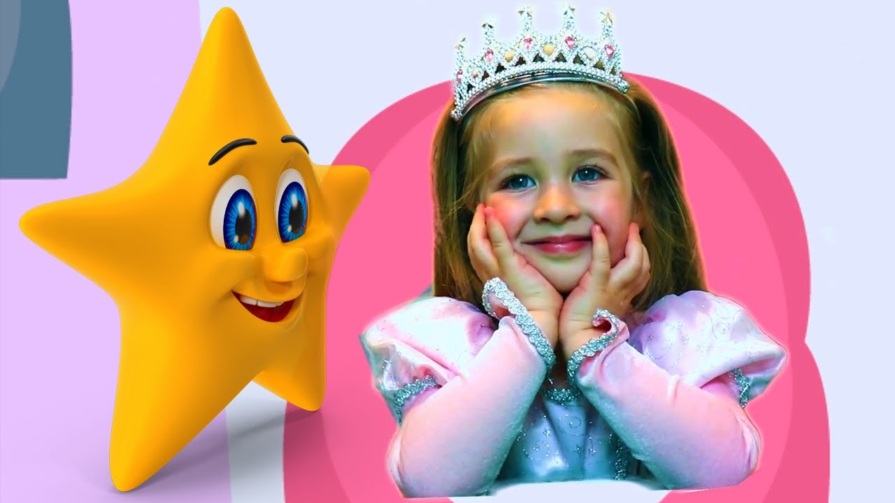 Twinkle Twinkle Little Star Rhyme  - Twinkle Star Babies Lullaby Video by Mia's FunHouse
