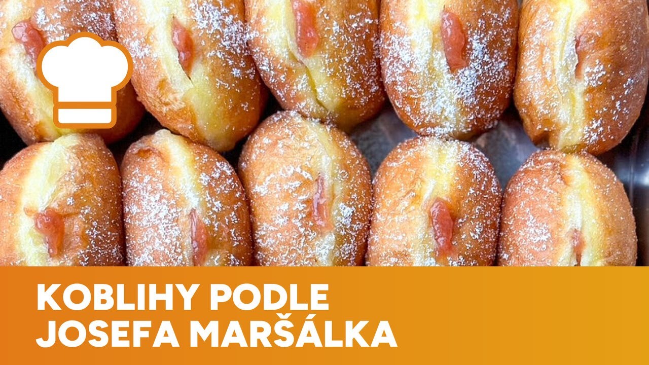 Nadýchané, voňavé a skvělým džemem plněné - to jsou vynikající koblihy podle cukráře Josefa Maršálka