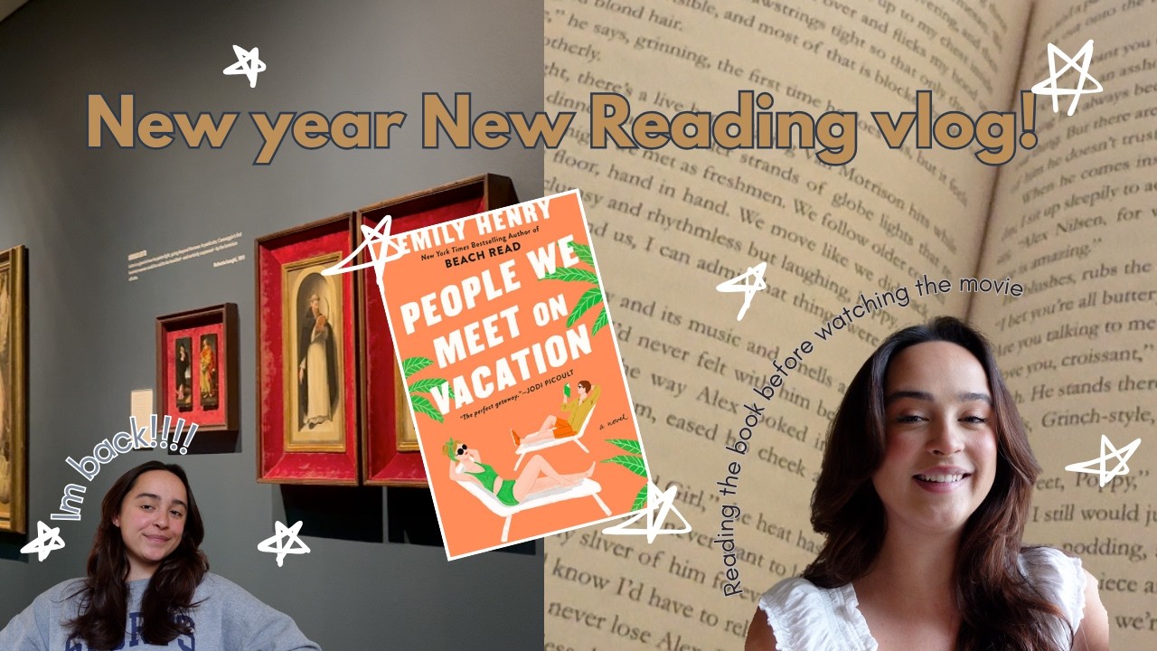 I'm back !!! (New reading vlog!)