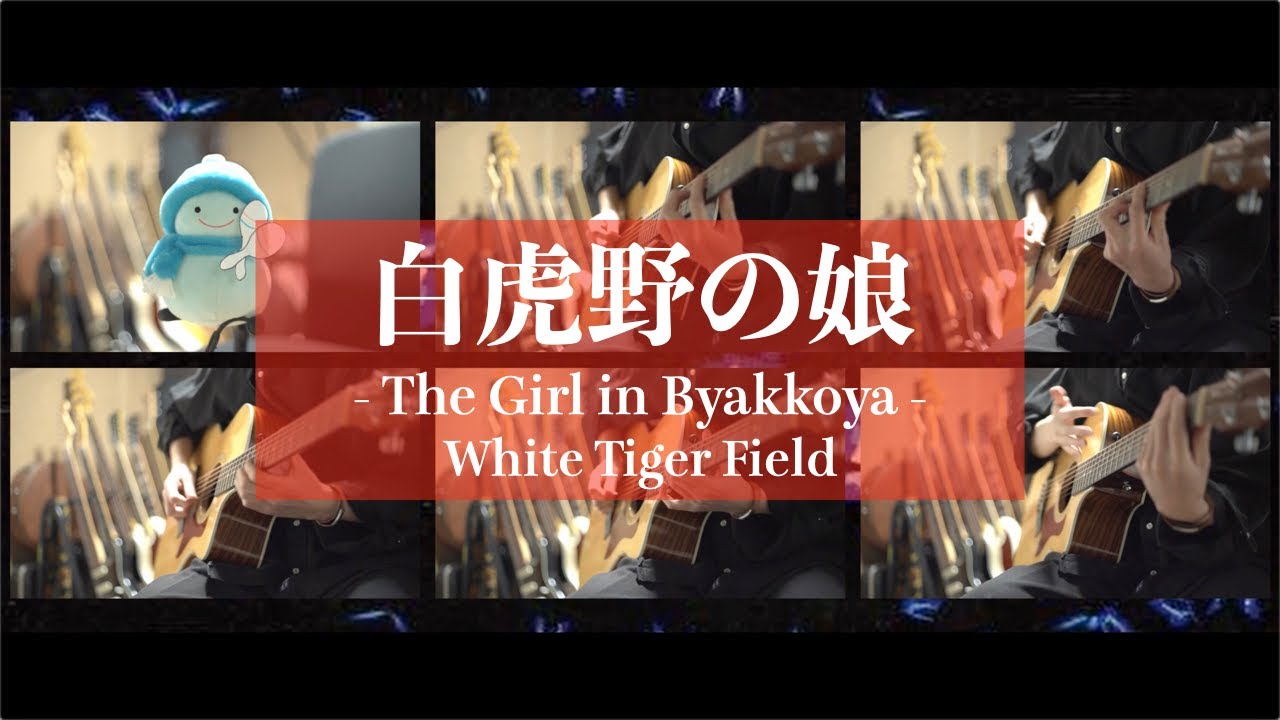 【白虎野の娘】アコギで叩いてみた【平沢進 / パプリカ】
