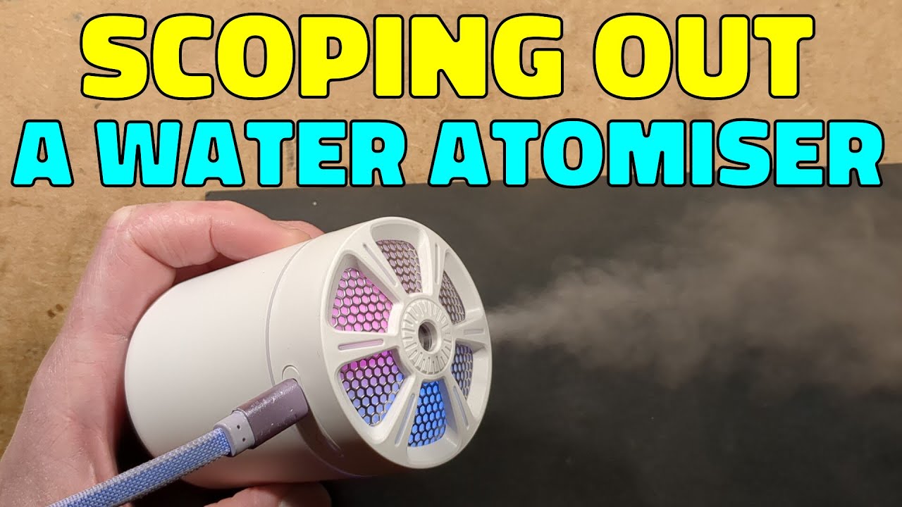 Scoping out an ultrasonic water atomiser
