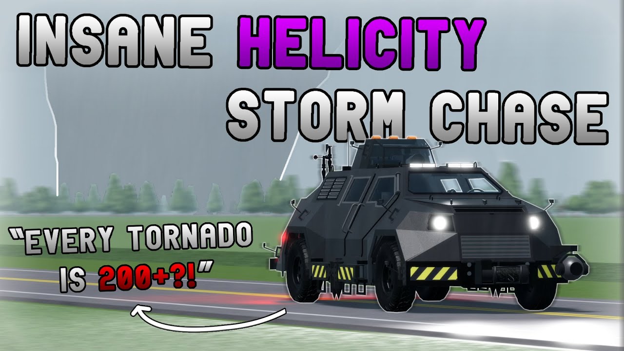 Insane High Risk Storm Chasing In The TITUS With Fans!! Roblox Helicity Ep. 6
