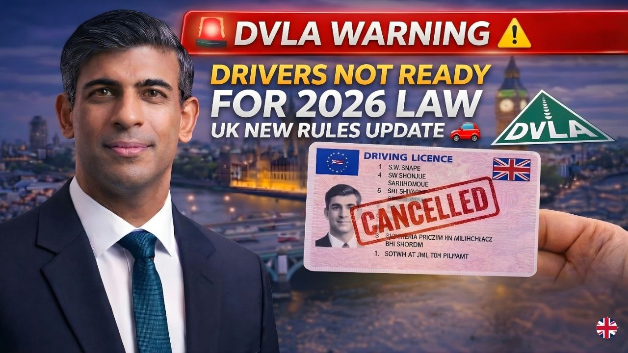 DVLA Warns: Millions of Drivers Unprepared for UK's New 2026 Law Changes (2026 UPDATE)
