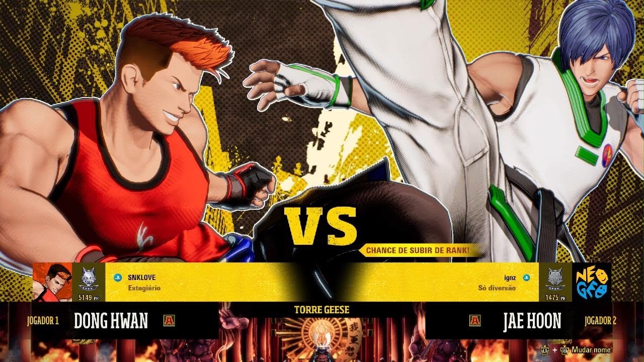 FATAL FURY: City of the Wolves - Dong Hwan VS Jae Hoon Capivara