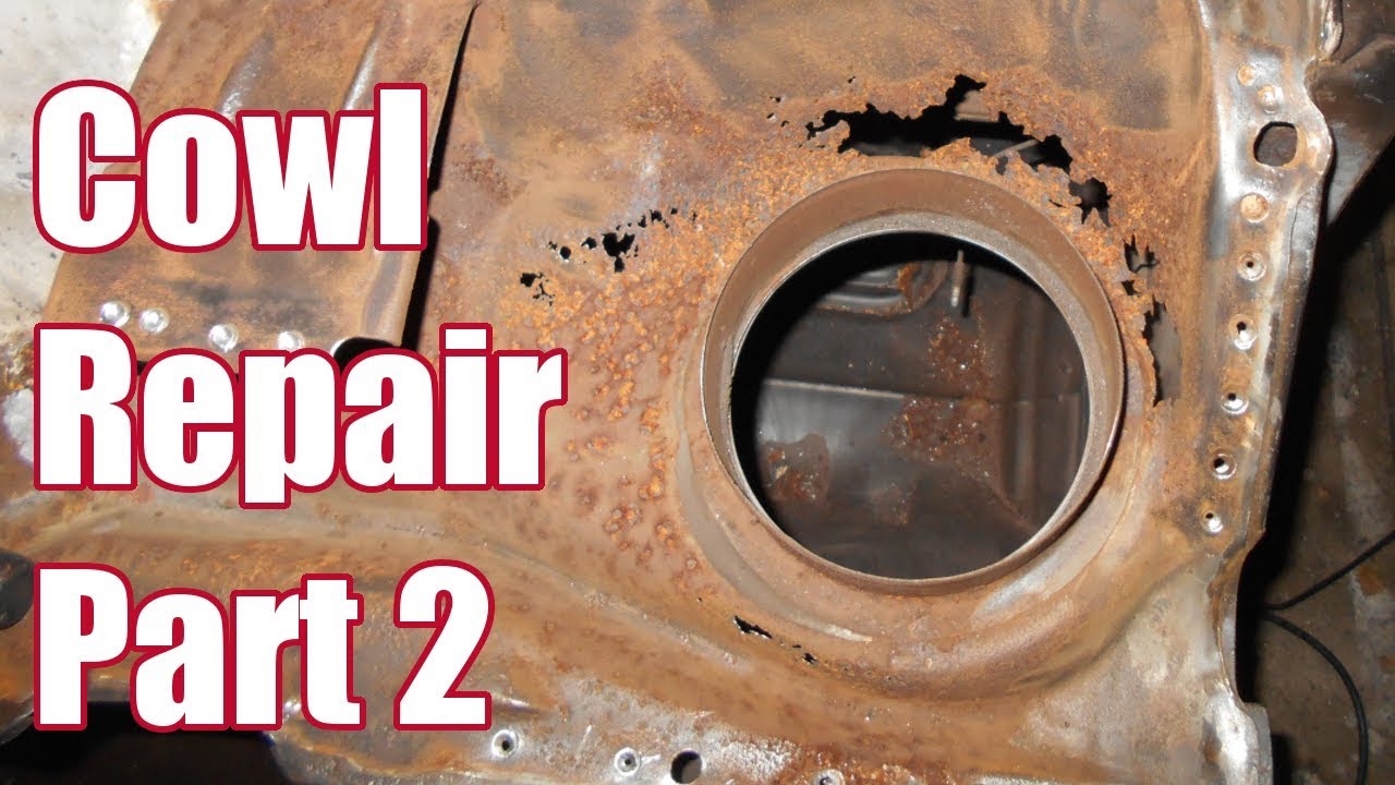 Cowl Repair - Part 2 - Lower Cowl 1967 Fairlane - 021