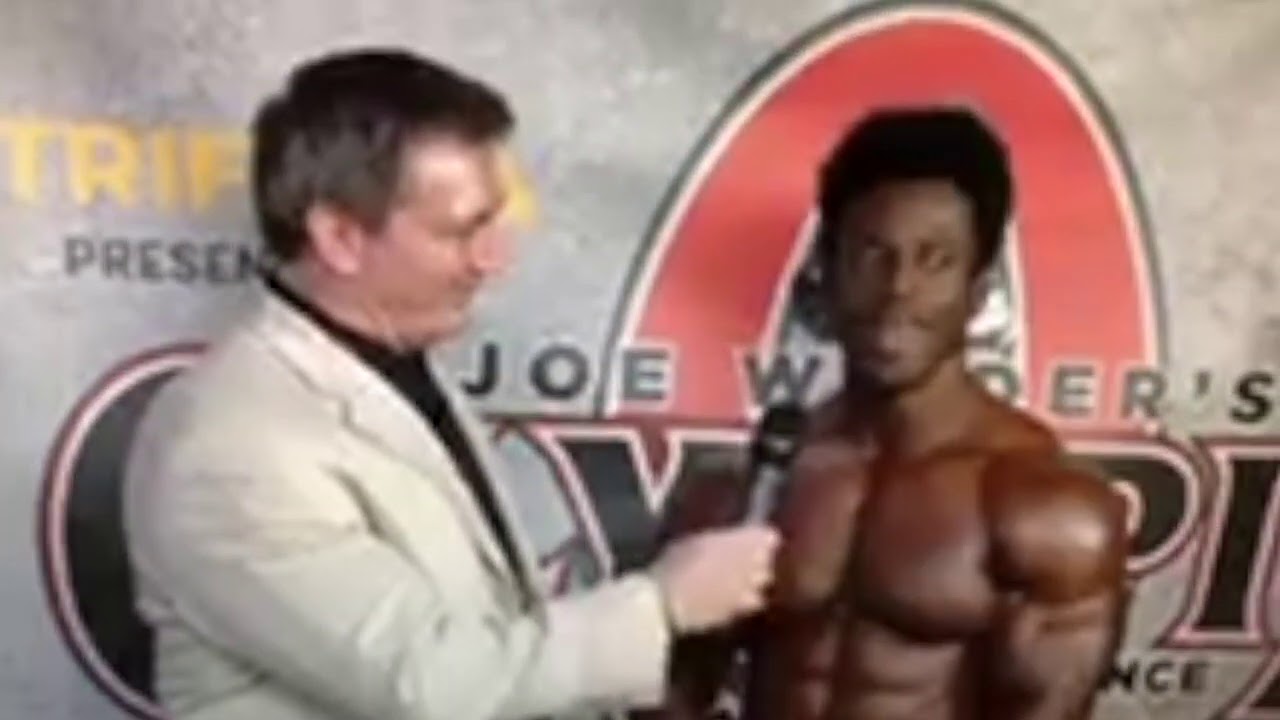 Breon Ansley - Backstage Interview at the 2020 Classic Physique Olympia