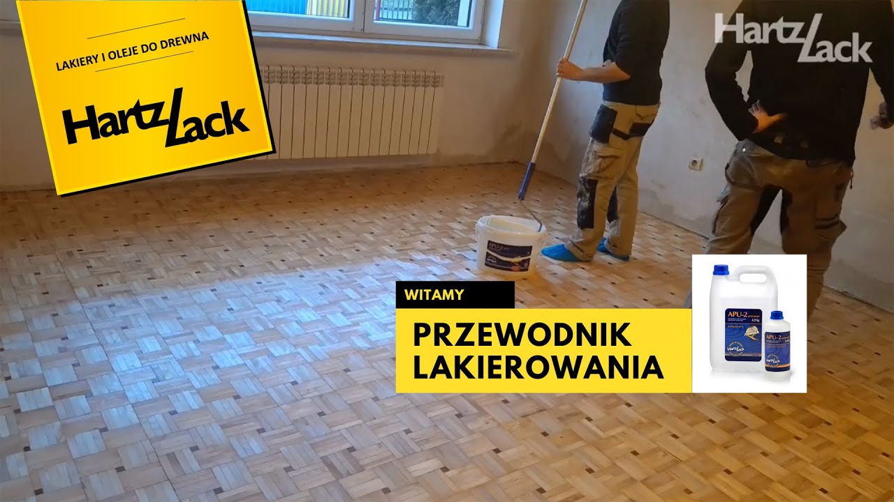 HartzLack APU-2 SuperSmoothFormula - system wodorozcieńczalnego lakierowania podłóg drewnianych