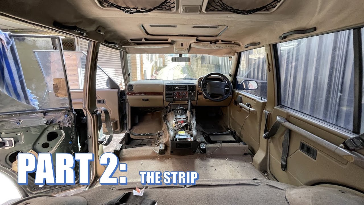 Part 2: The Strip // Land Rover Discovery Restoration Chronicles