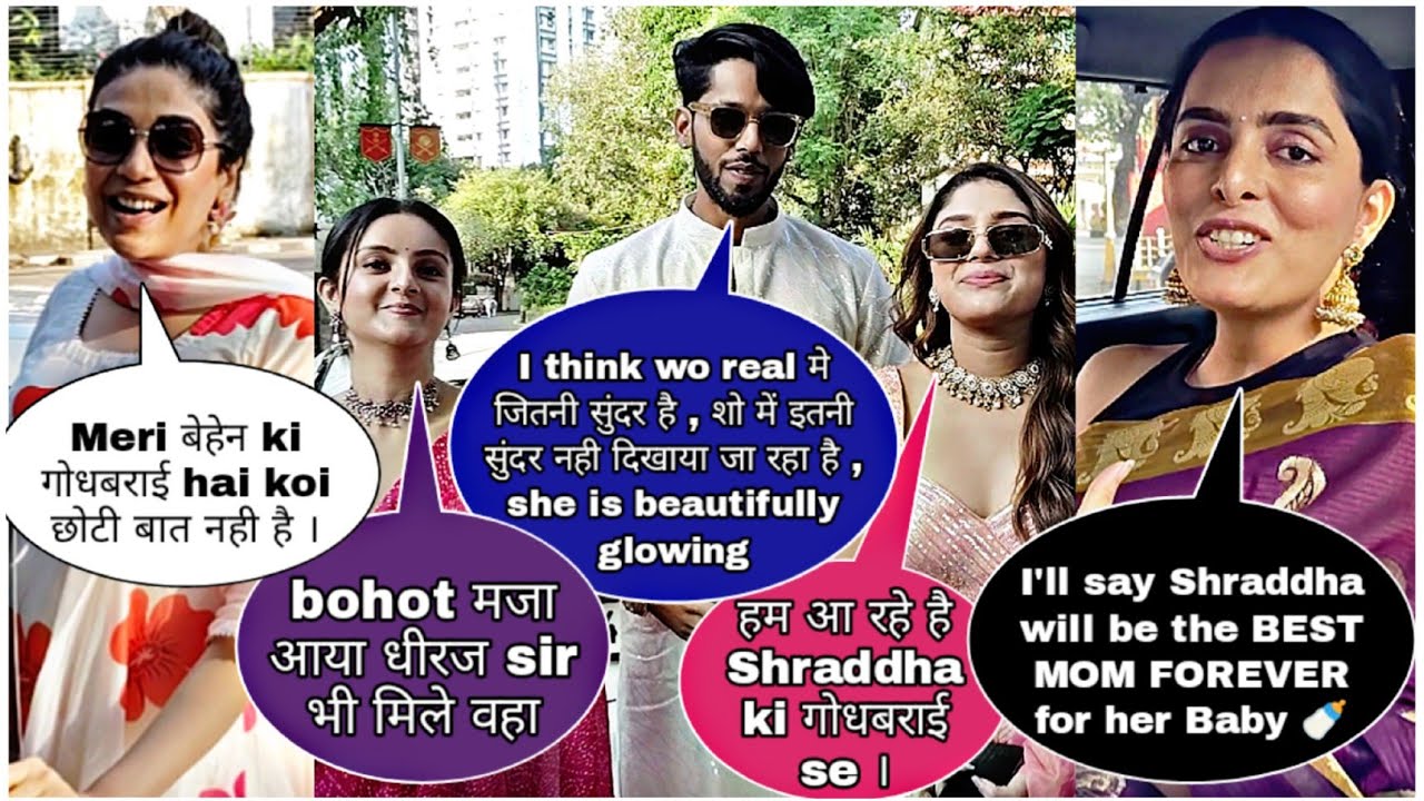 Team Kundali Bhagya Ruhii , Anjum , Baseer , Adrija , Mrinal at Shradhha Arya 's Baby Shower in City