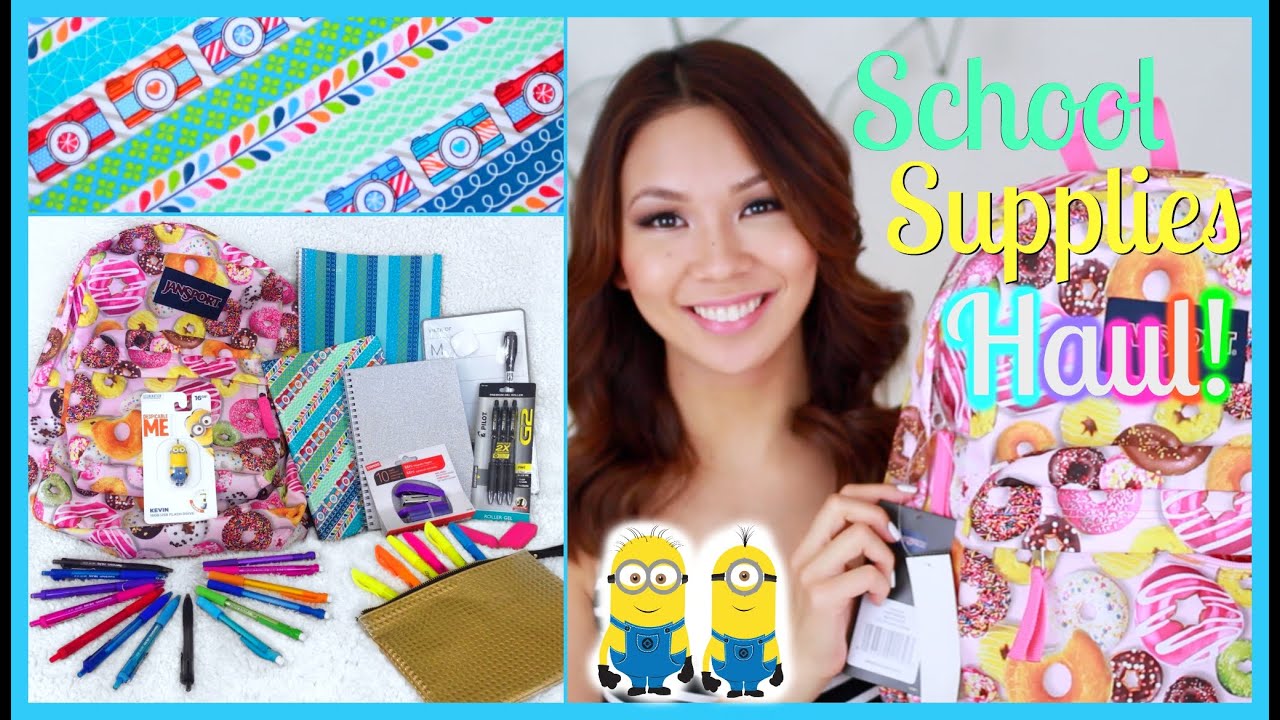 Back to School Supplies Haul! | 2015
