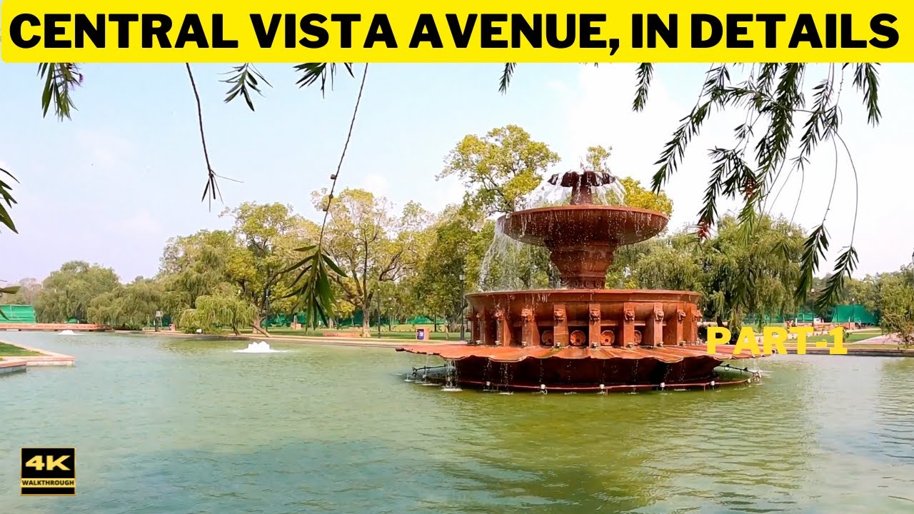 Central Vista Avenue, New Delhi 🇮🇳 India Walking Tour 2022