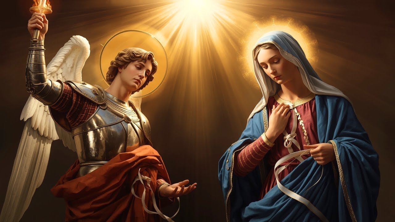 Prière à Saint Michel Archange et Marie qui Défait les Nœuds - Situations Bloquées et Récurrentes