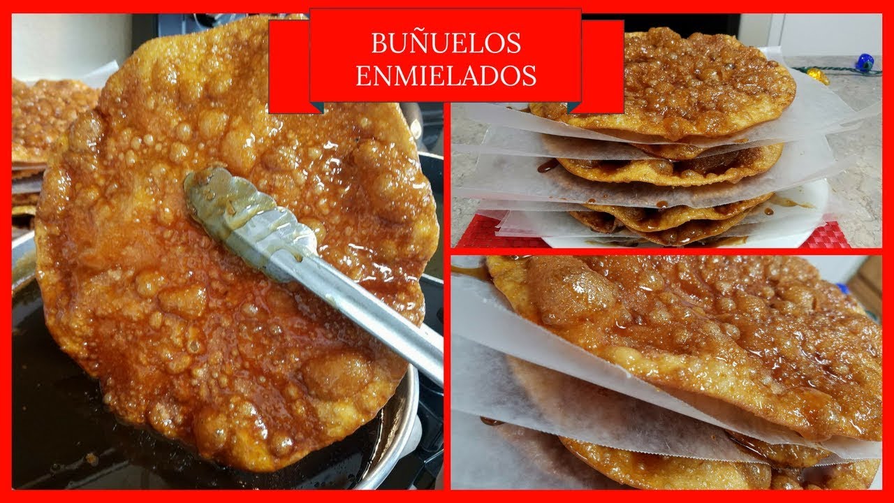 Buñuelos Enmielados!! Deliciosa Receta!! Una manera diferente de hacerlos!!
