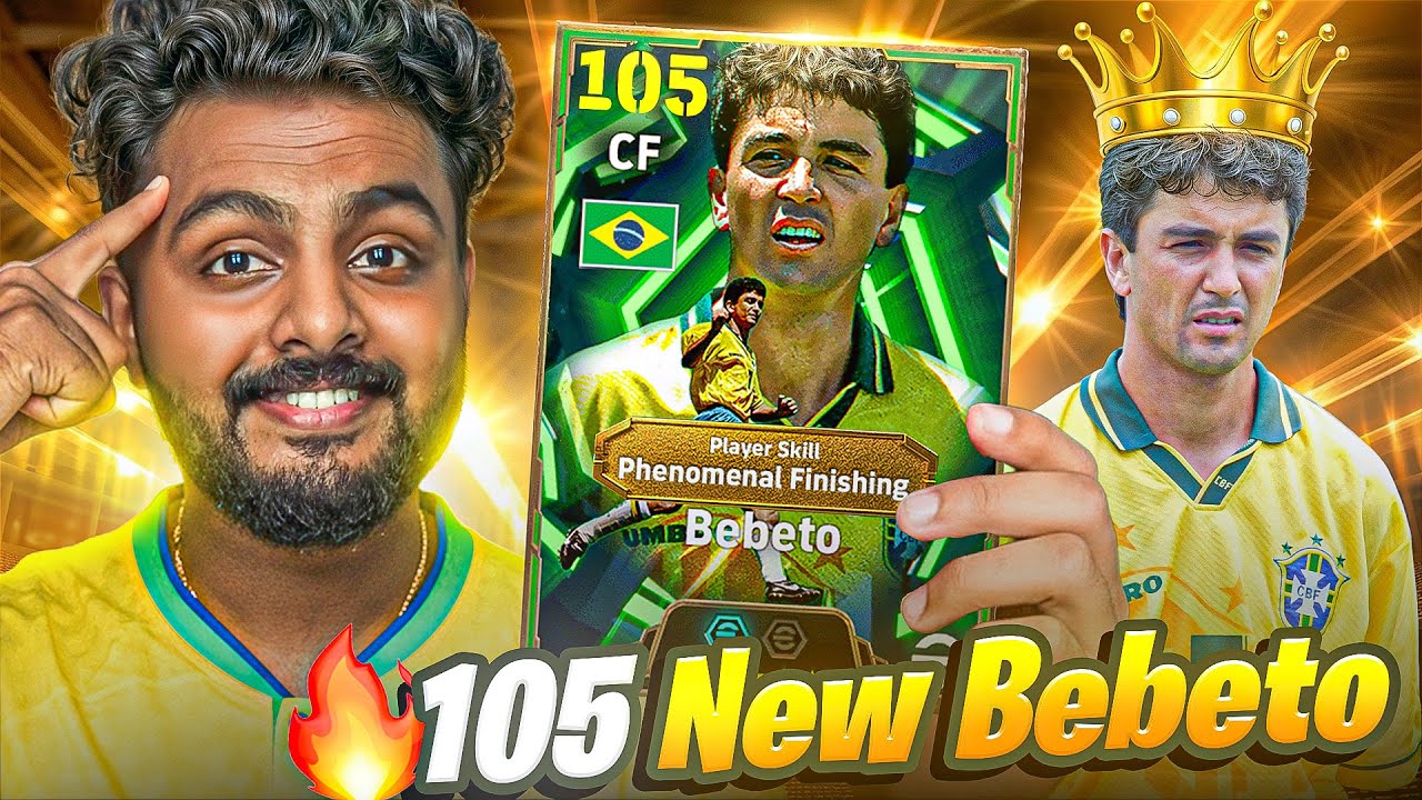 105 BEBETO LOOKS LIKE PRIME RUMMENIGGE🥶🔥 | UNBELIEVABLE PERFORMANCE🤯 | CRAZY RUNS, DRIBBLES & GOALS💥