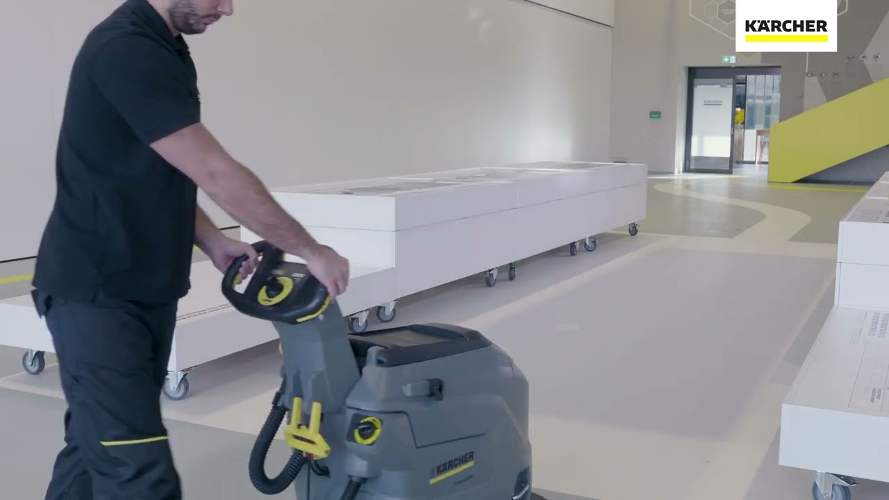 How to use the K&auml;rcher BD 43/25 C Bp scrubber drier
