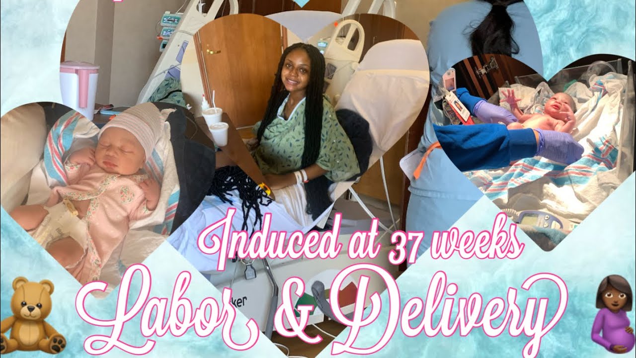 Teen Mom Labor & Delivery Vlog | Induced at 38 Weeks 🧸💕