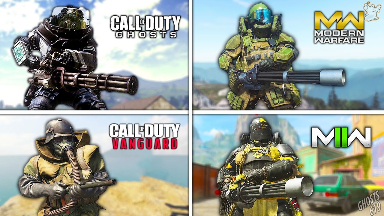Evolution of the Juggernaut in Call of Duty