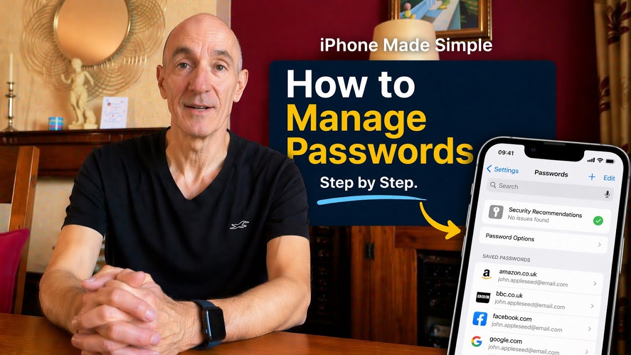How to Manage Passwords on iPhone (The Simple Way)