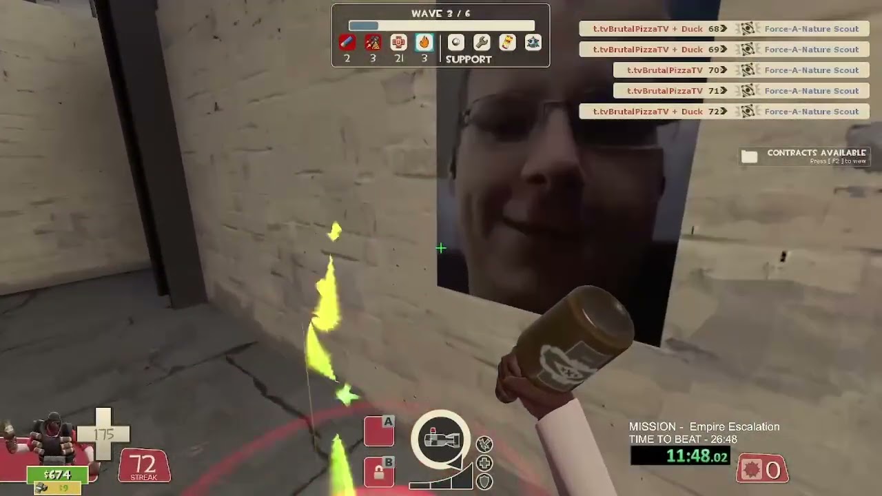 [TF2 MvM] Empire Escalation Any Credits Speedrun 26:47 | Demo/Sniper/Soldier POV (WR) READ DESC