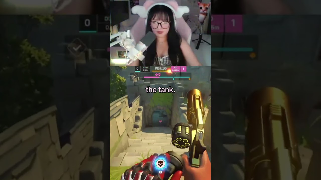 ykw Я, по крайней мере, уважаю эту уверенность 😭 #overwatch #peeling #tankmain #overwatchstreamer...