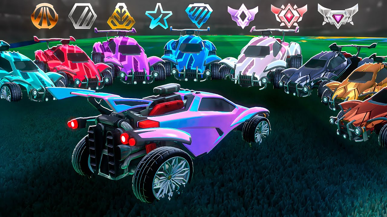DESAFIO A TODOS LOS RANGOS DE ROCKET LEAGUE AL MISMO TIEMPO + (SORTEO 10K SUBS)
