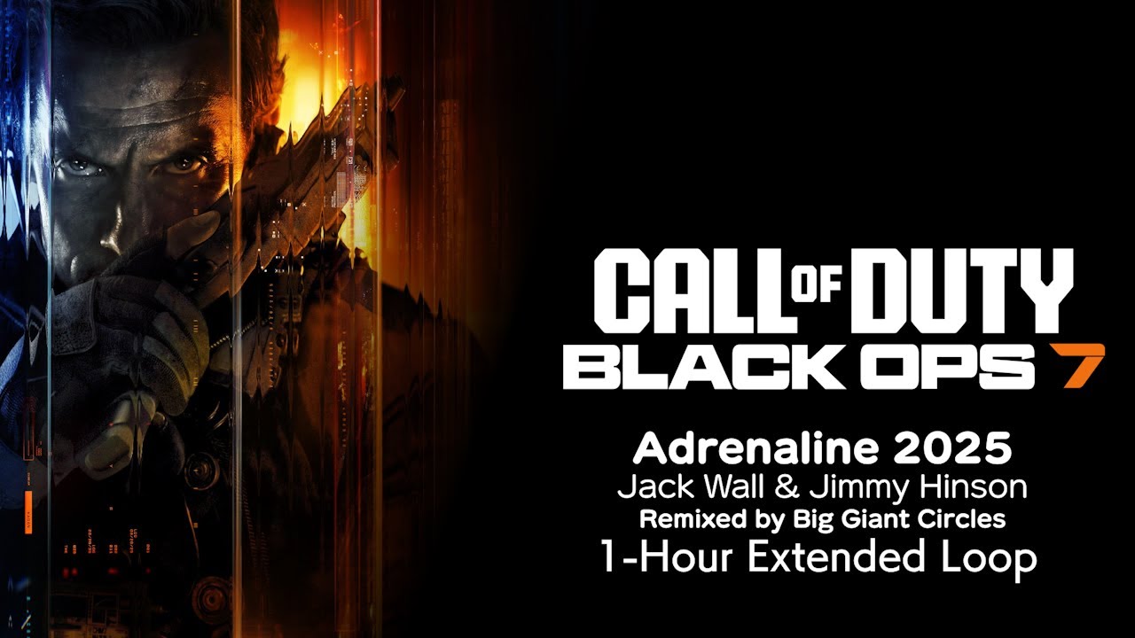 Call of Duty: Black Ops 7 Soundtrack - Adrenaline 2025 (1-Hour Extended Loop)