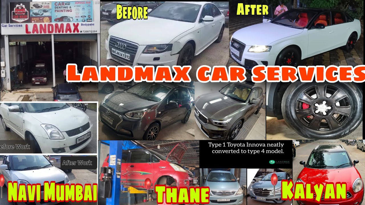 Car Services Denting Painting Ceramic Coating Colour Car Modification in Navi Mumbai Thane Kalyan