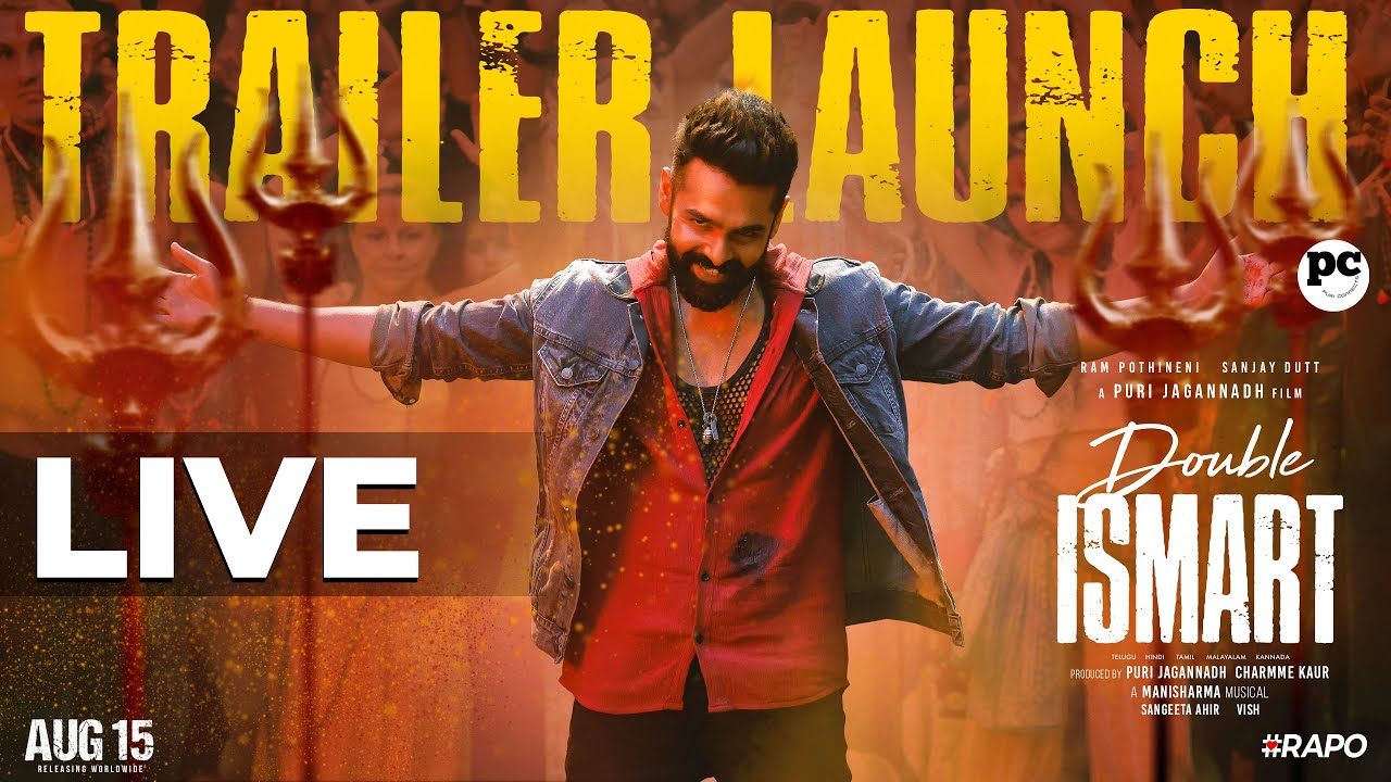 #DoubleiSmartTrailer Launch LIVE 🔴 |   #DoubleiSmart | #RAmPOthineni | #PuriJagannadh | #RAPO