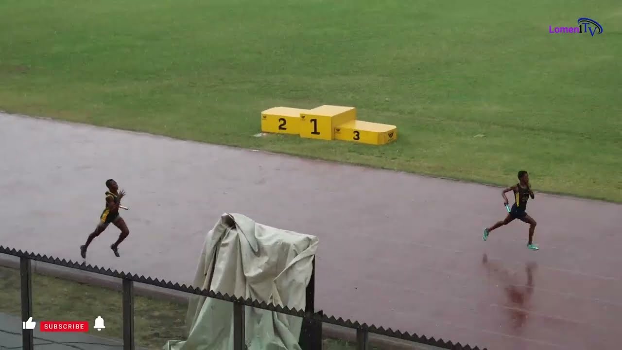 Girl's 4x400m final. 3:55.90sec. Zone 1. Ashanti region inter-co 2026..