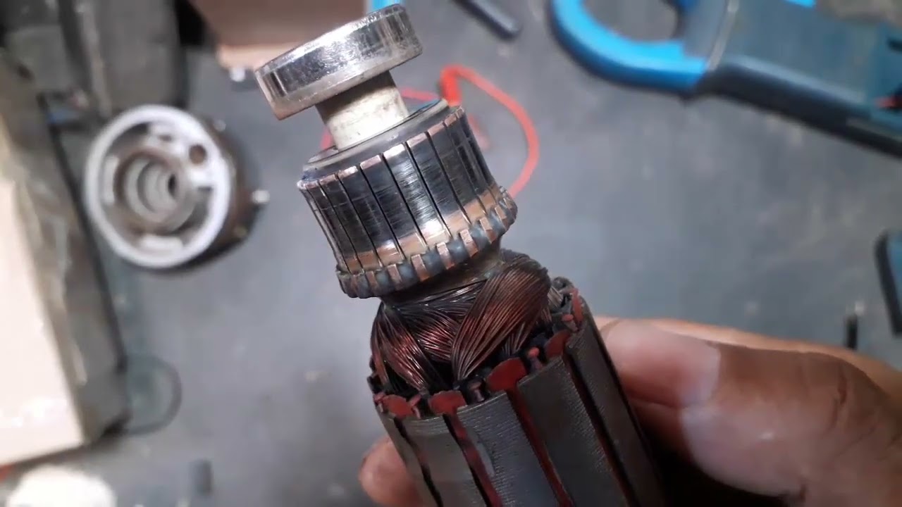Como recuperar coletor de induzido em curto parte 1