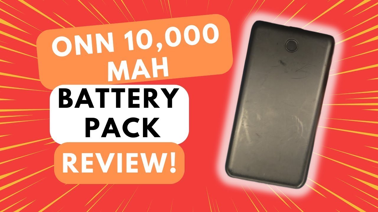 Onn 10,000 mAh Battery Bank Review - It's Onn!