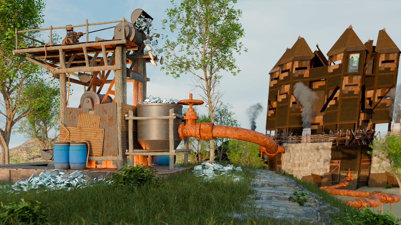 5 dias em uma Base Inteira BLINDADA no Rust