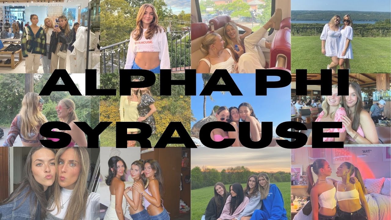 Alpha Phi Syracuse Recruitment Video 2023
