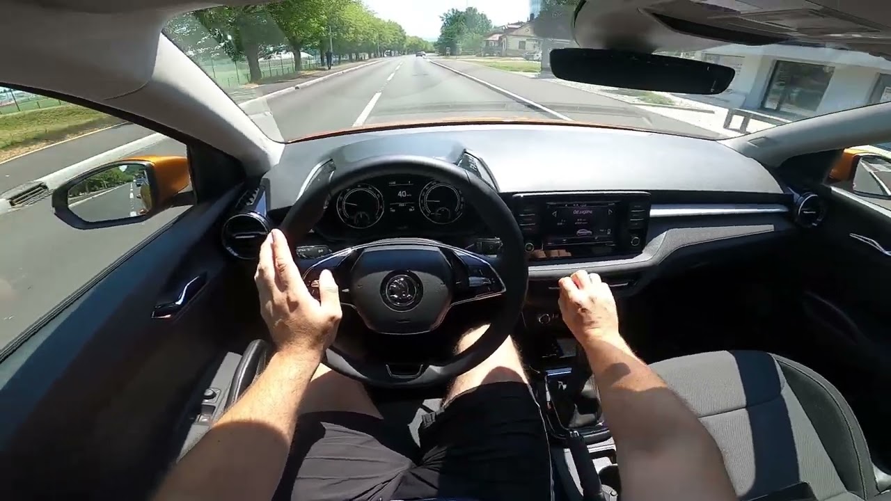 2022 Skoda FABIA [1.0 TSI Ambition 95HP]  - POV Test drive