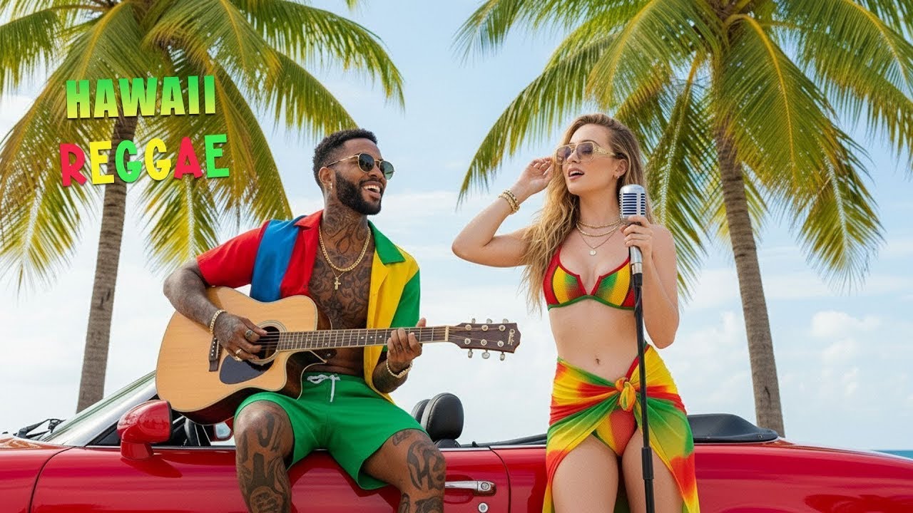 🌊 Tropical Chill Reggae – Hawaiian Island Beats for Relax & Fun 🍍